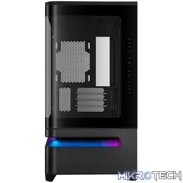 Asus Prime AP202 Curved Tempered Glass Micro-ATX Chassis – Black - Image 3