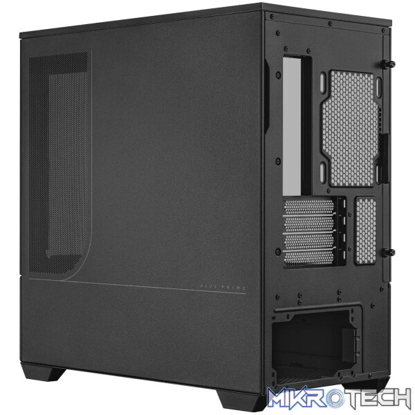 Asus Prime AP202 Curved Tempered Glass Micro-ATX Chassis – Black - Image 5