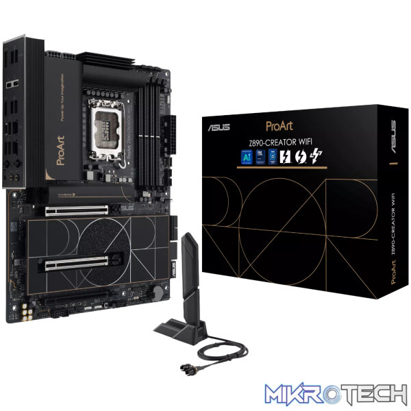 Asus ProArt Z890-Creator WiFi Intel LGA1851 ATX Motherboard Asus ProArt Z890-Creator WiFi Intel LGA1851 ATX Motherboard
