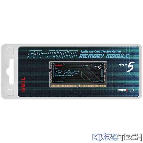 GeIL Pristine 8GB DDR5 5600MHz Notebook Memory – Black - Image 3