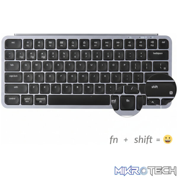 Keychron B1 Pro 75% Layout Wireless Keyboard and Mouse Combo - Space Grey - Image 3