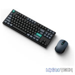 Keychron B33 80% TKL Wireless Keyboard and Mouse Combo – Black/Green - Image 2