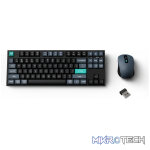 Keychron B33 80% TKL Wireless Keyboard and Mouse Combo – Black/Green