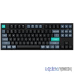 Keychron B33 80% TKL Wireless Keyboard and Mouse Combo – Black/Green - Image 3