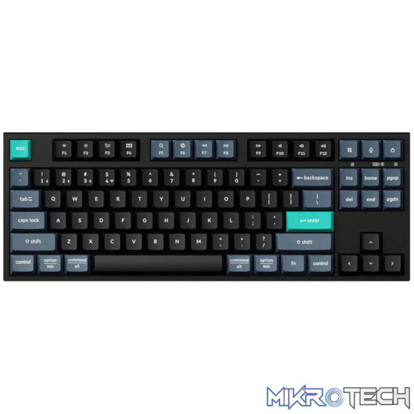 Keychron B33 80% TKL Wireless Keyboard and Mouse Combo – Black/Green - Image 3