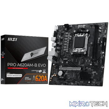 MSI PRO A620AM-B EVO AM5 M-ATX Motherboard