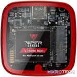 Patriot EV330 PCIe M.2 2230 USB 3.2 Gen2 SSD Enclosure - Black - Image 4
