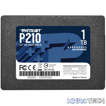 Patriot P210 1TB 2.5 Inch SATAIII SSD