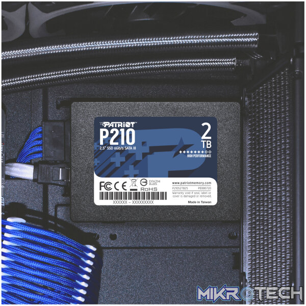 Patriot P210 2TB 2.5 Inch SATAIII SSD - Image 4