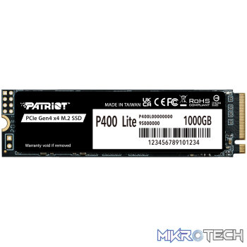 Patriot P400 Lite 1TB M.2 PCIe Gen 4 x4 NVMe SSD
