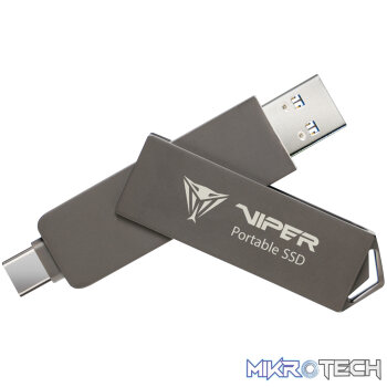 Patriot PVP30 2TB Duo Compact External Portable SSD