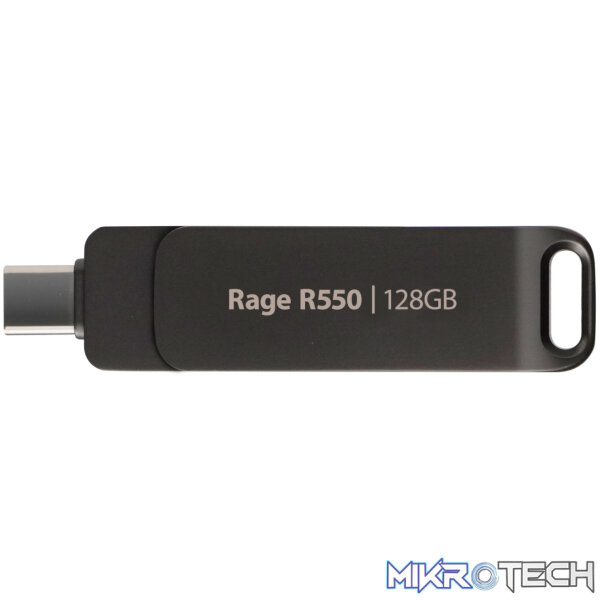 Patriot Rage R550 128GB USB3.2 Swing Type A to Type-C Flash Drive - Image 2