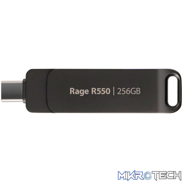 Patriot Rage R550 256GB USB3.2 Swing Type A to Type-C Flash Drive - Image 2