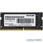 Patriot Signature Line 16GB 3200MHz DDR4 Single Rank SODIMM Notebook Memory