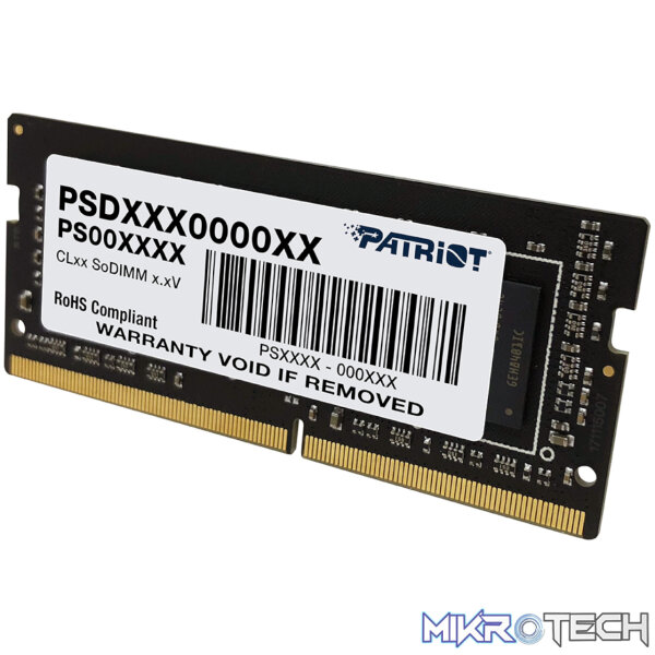 Patriot Signature Line 16GB 3200MHz DDR4 Single Rank SODIMM Notebook Memory - Image 3