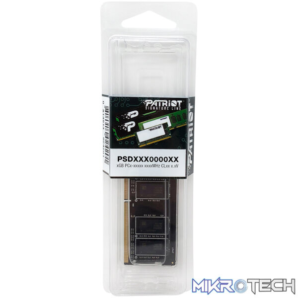 Patriot Signature Line 16GB 3200MHz DDR4 Single Rank SODIMM Notebook Memory - Image 5
