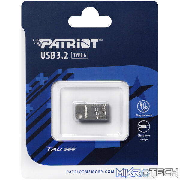 Patriot TAB300 Dark Shadow 128GB USB 3.2 Gen1 Flash Drive - Image 5