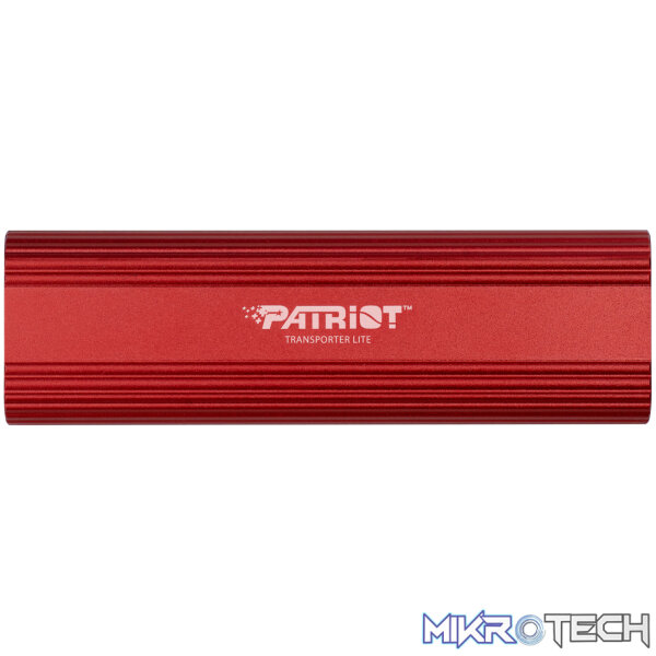 Patriot Transporter Lite 2TB USB3.2 Type-C External Portable SSD - Red - Image 2