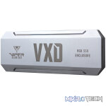 Patriot VXD M.2 PCIe RGB SSD Enclosure - Silver - Image 2