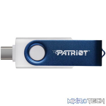 Patriot Xporter X550 128GB USB3.2 Swing Type A to Type-C Flash Drive