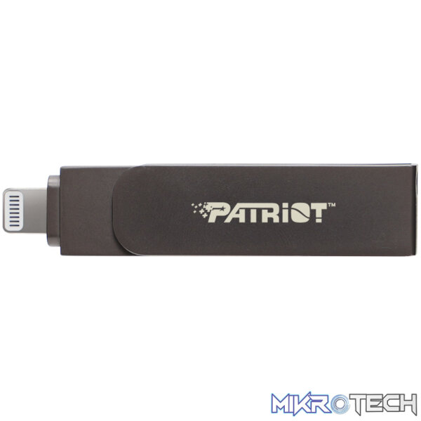 Patriot iLuxe Stick C 256GB USB 3.2 GEN 1 Type C + Lightning Flash Drive - Black - Image 3