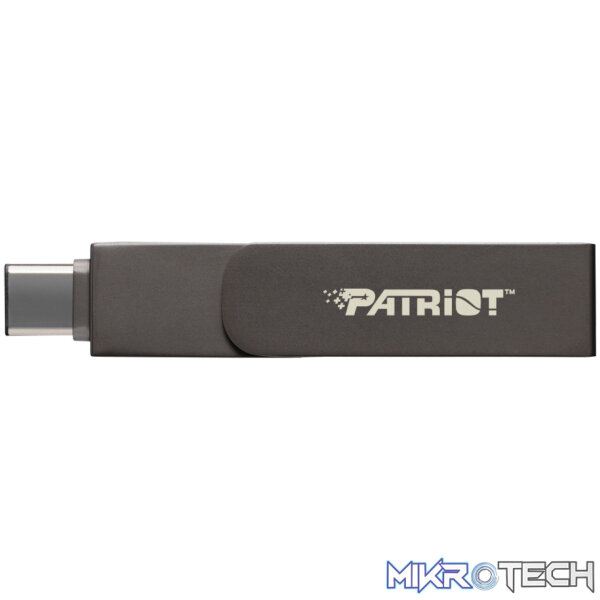 Patriot iLuxe Stick C 256GB USB 3.2 GEN 1 Type C + Lightning Flash Drive - Black - Image 4