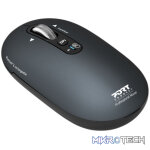 Port Connect PURE MAC Rechargeable Wireless and Bluetooth Mouse - Shadow - Image 2