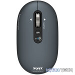 Port Connect PURE MAC Rechargeable Wireless and Bluetooth Mouse - Shadow