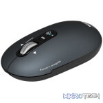 Port Connect PURE MAC Rechargeable Wireless and Bluetooth Mouse - Shadow - Image 3