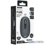 Port Connect PURE MAC Rechargeable Wireless and Bluetooth Mouse - Shadow - Image 5