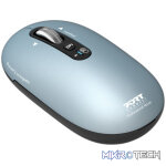 Port Connect PURE MAC Rechargeable Wireless and Bluetooth Mouse - Storm - Image 2