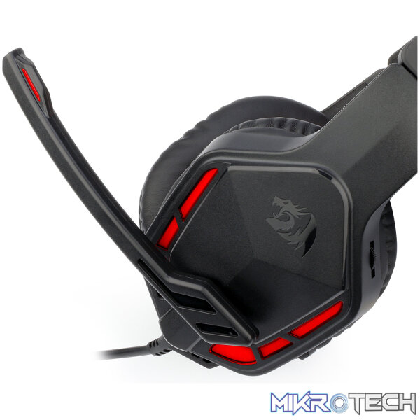 Redragon H220 THEMIS LED Wired Over-ear Gaming Headset – Black - Image 6