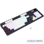 Redragon K762WB-RGB-PRO LCD Full-size Gasket Mechanical Keyboard - Black - Image 2