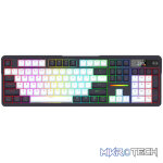 Redragon K762WB-RGB-PRO LCD Full-size Gasket Mechanical Keyboard - Black - Image 3