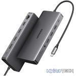 UGreen CM681 Revodok Pro 13-in-1 USB Type-C HDMI and DisplayPort Docking Station - Image 2