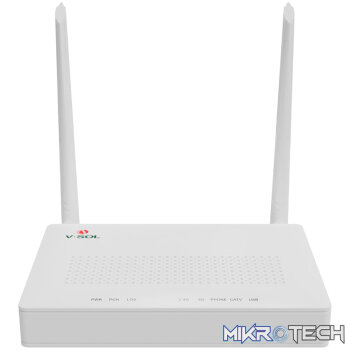 V-Sol 1XPON+4GE+1POTS+CATV+USB 3.0+Wi-Fi 5 HGU ONT