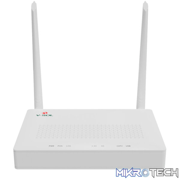 V-Sol 1XPON+4GE+USB 3.0+Wi-Fi 5 HGU ONT V-Sol 1XPON+4GE+USB 3.0+Wi-Fi 5 HGU ONT