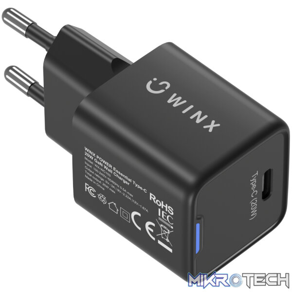 WINX POWER Essential Type-C 20W GaN Wall Charger - Image 3