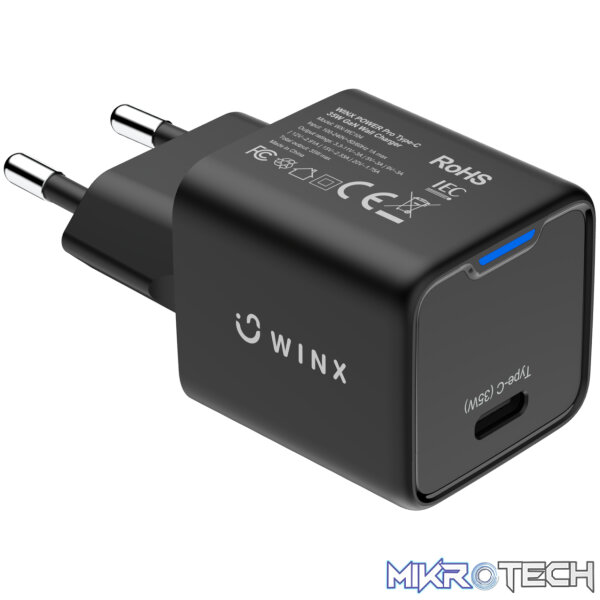 WINX POWER Fast Type-C 35W GaN Wall Charger WINX POWER Fast Type-C 35W GaN Wall Charger