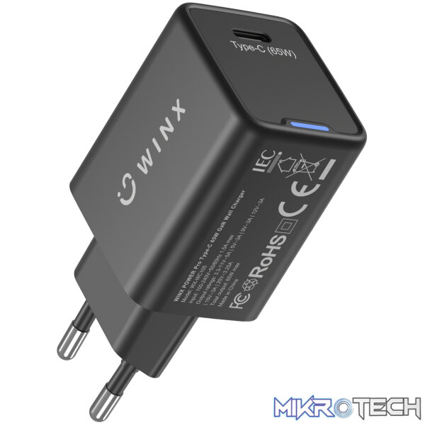 WINX POWER Pro Type-C 65W GaN Wall Charger - Image 2