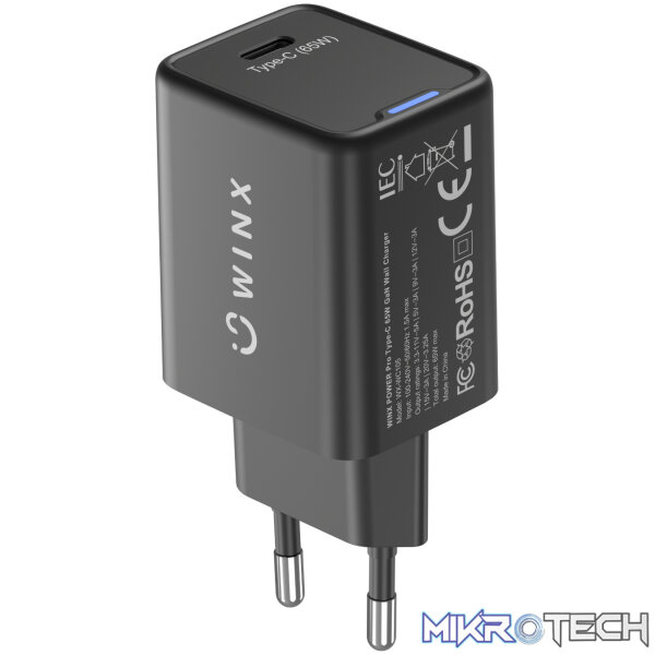 WINX POWER Pro Type-C 65W GaN Wall Charger - Image 3