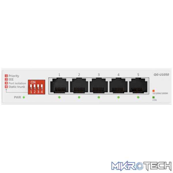 ASUS 5×2.5G Unmanaged Network Switch – White - Image 3