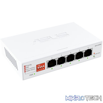ASUS 5×2.5G Unmanaged Network Switch – White