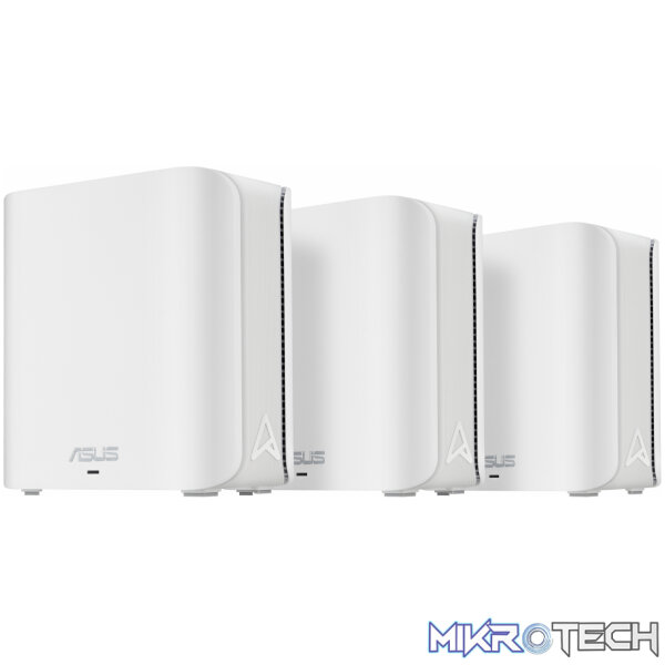 ASUS ZenWiFi BD4 WiFi 7 Dual-Band AiMesh Router (3-Pack) – White ASUS ZenWiFi BD4 WiFi 7 Dual-Band AiMesh Router (3-Pack) – White