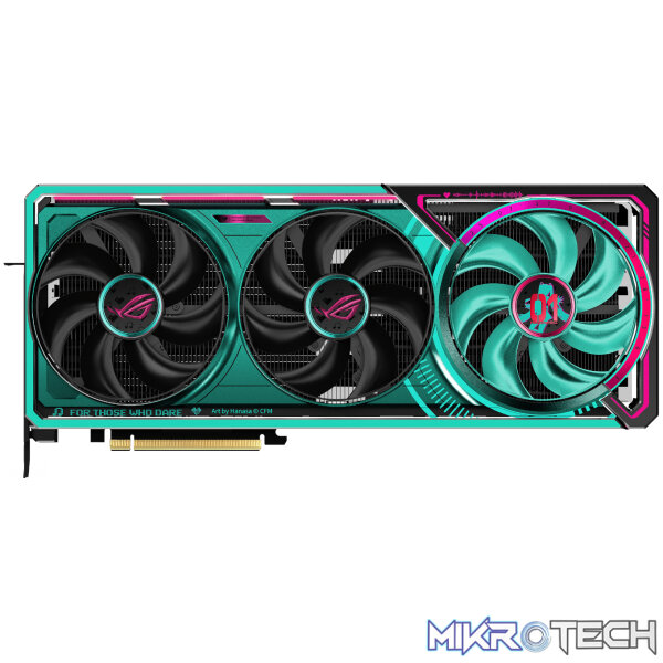 Asus ROG Astral GeForce RTX 5080 16GB GDDR7 OC Hatsune Miku Graphics Card - Image 2