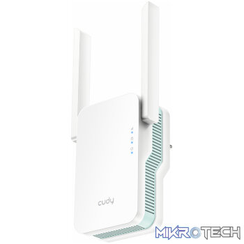 Cudy AX1500 Dual-Band Wi-Fi 6 Range Extender (Wall Plug)-White