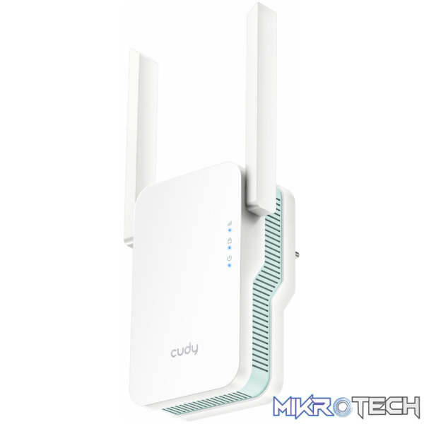 Cudy AX1500 Dual-Band Wi-Fi 6 Range Extender (Wall Plug)-White Cudy AX1500 Dual-Band Wi-Fi 6 Range Extender (Wall Plug)-White