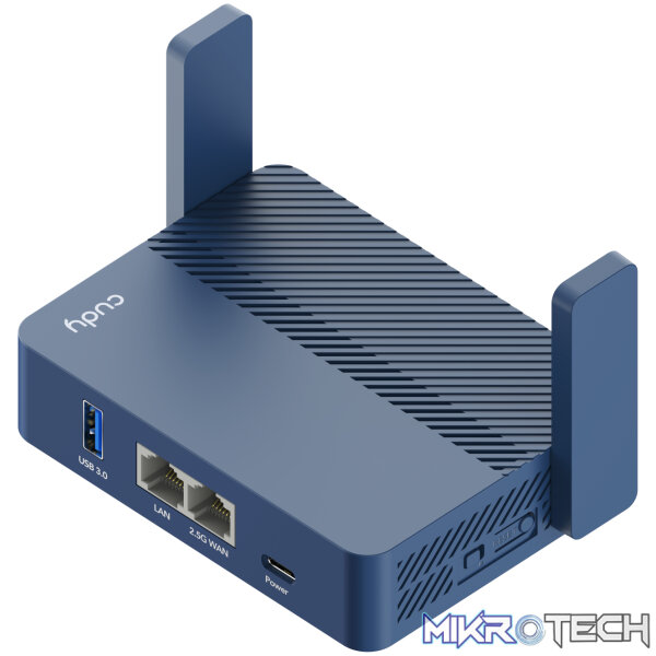 Cudy AX3000 2.5G Wi-Fi 6 Mini VPN Travel Router (TR3000) - Image 3