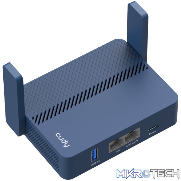 Cudy AX3000 2.5G Wi-Fi 6 Mini VPN Travel Router (TR3000) - Image 4