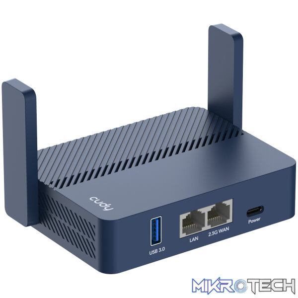 Cudy AX3000 2.5G Wi-Fi 6 Mini VPN Travel Router (TR3000) Cudy AX3000 2.5G Wi-Fi 6 Mini VPN Travel Router (TR3000)